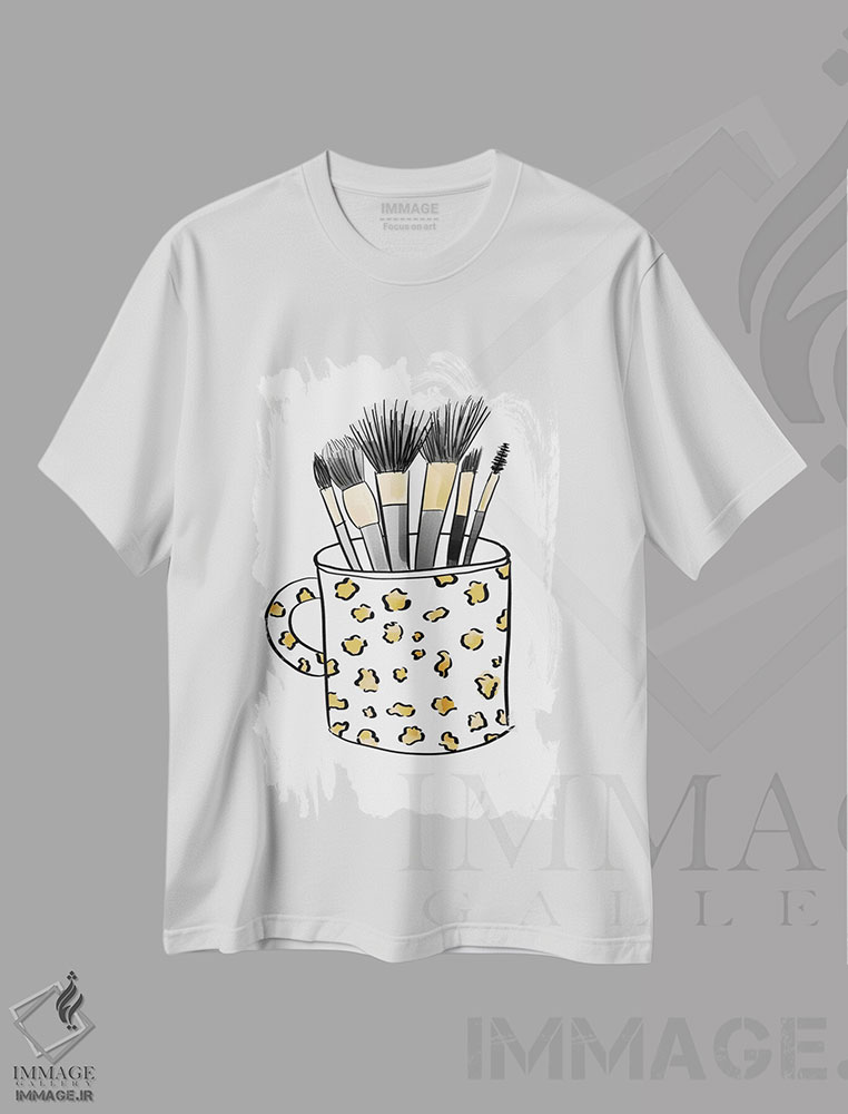 تیشرت طرح دار ماگ طرح حیوانات اول، هنر دیجیتال اثر آنا کوآچ | immage.ir