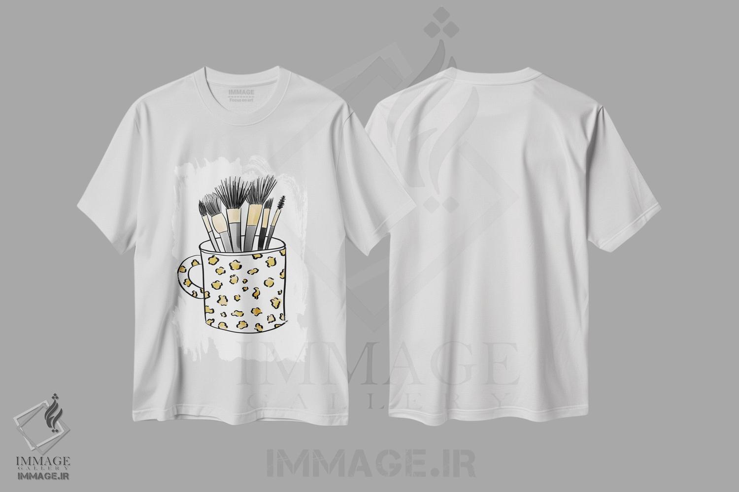 تیشرت طرح دار ماگ طرح حیوانات اول، هنر دیجیتال اثر آنا کوآچ | immage.ir