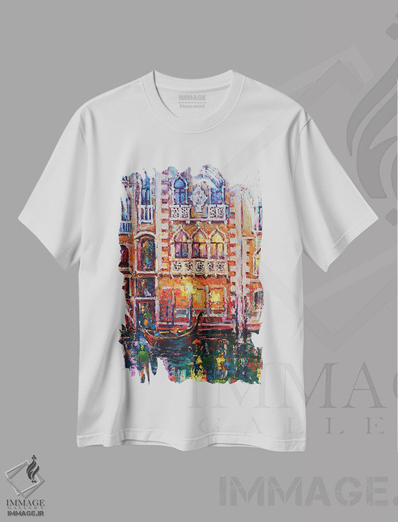 تیشرت طرح دار ونیز، دکور معاصر اثر آندره اوستاپچوک | immage.ir