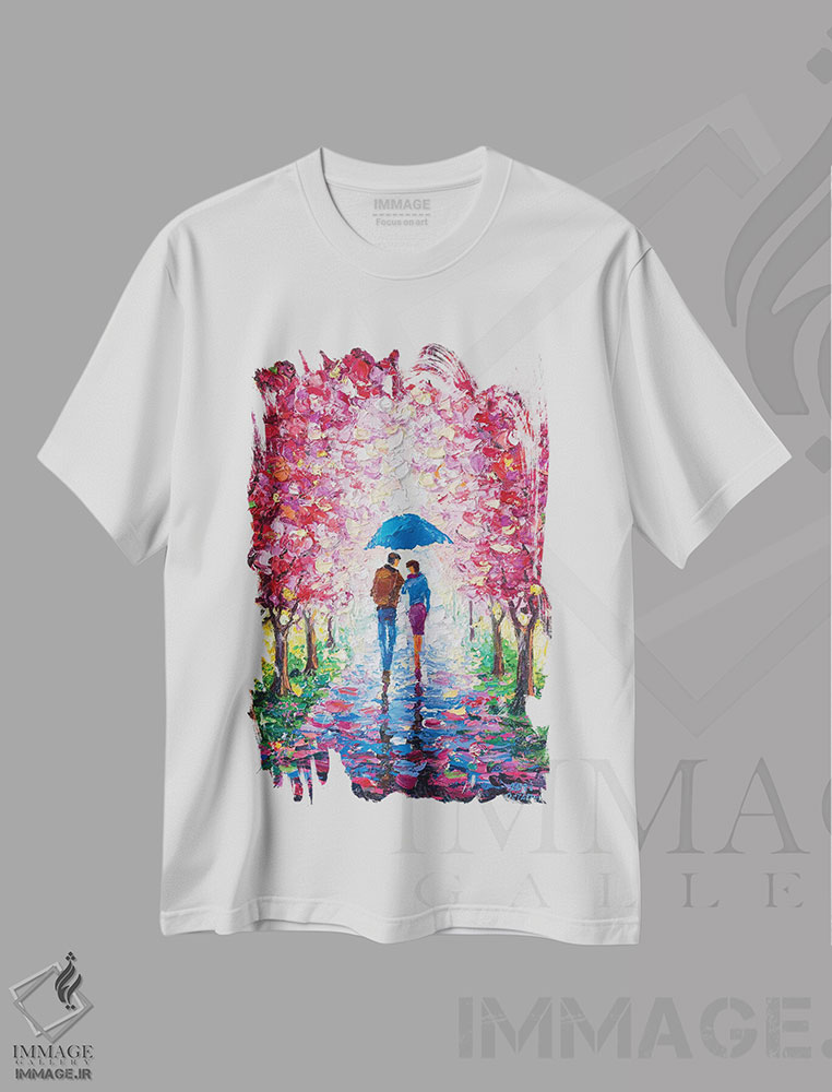 تیشرت طرح دار بهار، دکور معاصر اثر آندره اوستاپچوک | immage.ir