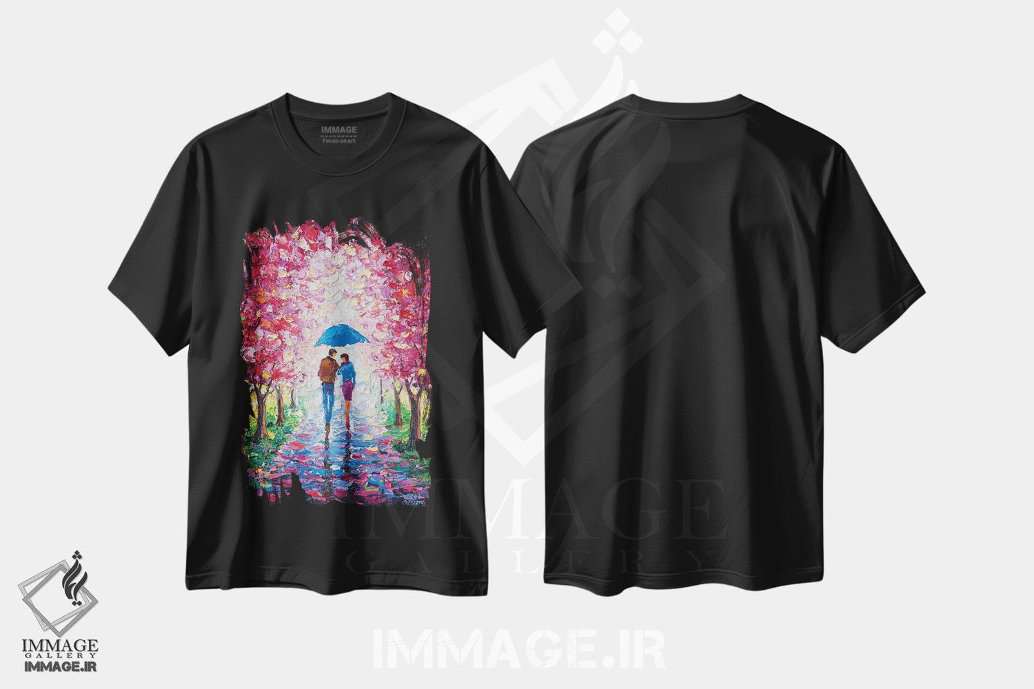 تیشرت طرح دار بهار، دکور معاصر اثر آندره اوستاپچوک | فروشگاه ایماژ