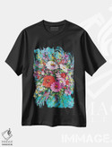 تیشرت طرح دار دسته گل، دکور معاصر اثر آندره اوستاپچوک | فروشگاه ایماژ