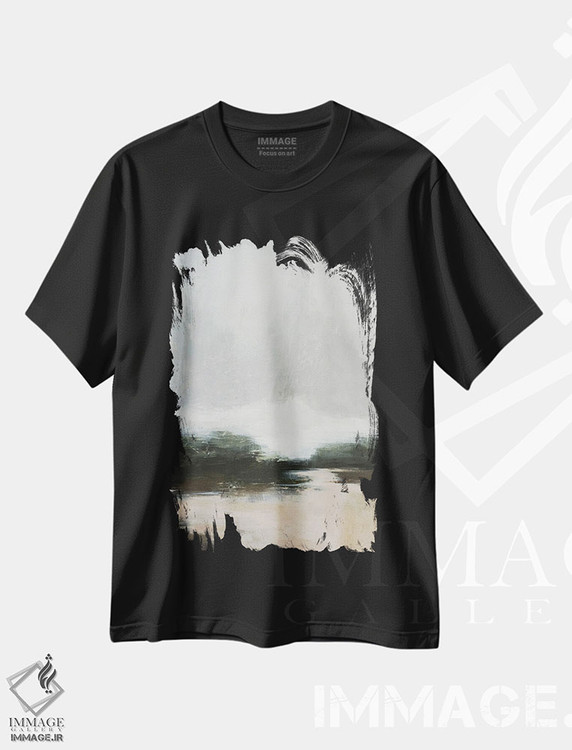 تیشرت طرح دار سنورا، آبستره اثر الکس اودنورالوف | فروشگاه ایماژ