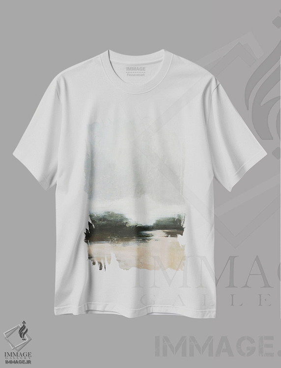 تیشرت طرح دار سنورا، آبستره اثر الکس اودنورالوف | immage.ir