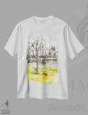 تیشرت طرح دار منظرهٔ پاییزی، درختان، آبستره اثر آنا اوز | immage.ir