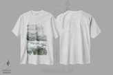 تیشرت طرح دار منظرهٔ یخی خاکستری ایسلند، دکور معاصر اثر آنا اوز | immage.ir