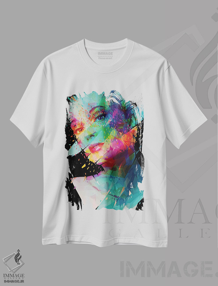 تیشرت طرح دار نقاشی، هنر دیجیتال اثر آلساندرو پوتاسو | immage.ir