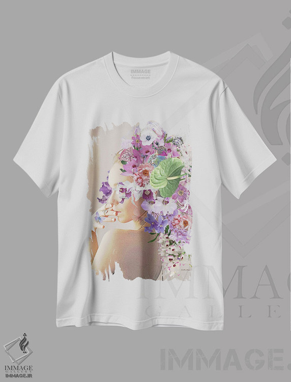 تیشرت طرح دار جون، هنر فاخر معاصر اثر آنا پائولا هوپه | immage.ir