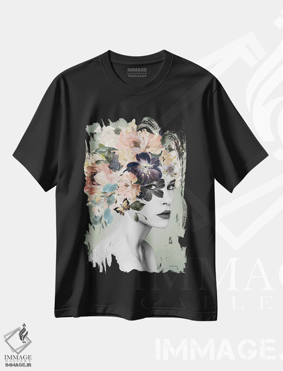تیشرت طرح دار آلیس، دکور معاصر اثر آنا پائولا هوپه | فروشگاه ایماژ