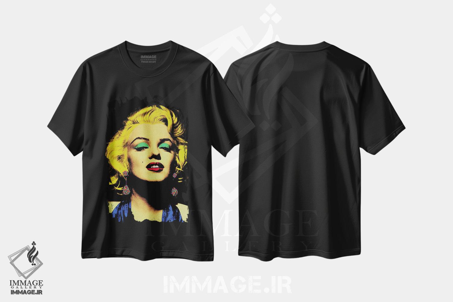 تیشرت طرح دار گوشواره های مرلین، دکور بوهمی اثر آنا پائولا هوپه | فروشگاه ایماژ