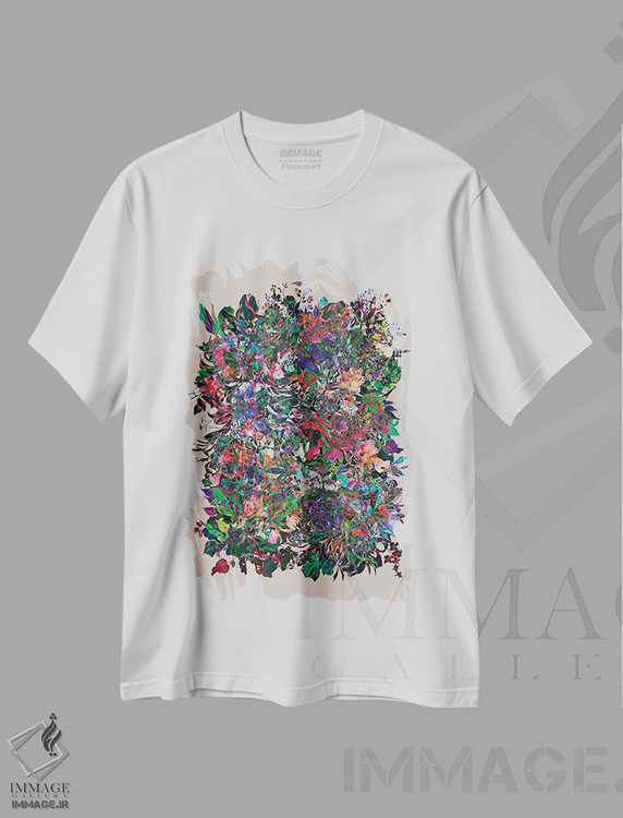 تیشرت طرح دار کاتارسه، آبستره اثر آنا پائولا هوپه | immage.ir