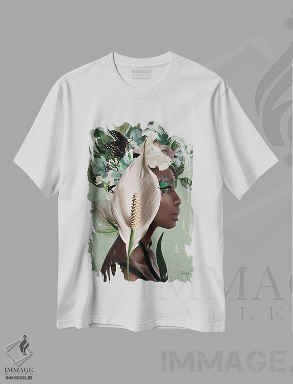 تیشرت طرح دار مودی، هنر دیجیتال اثر آنا پائولا هوپه | immage.ir
