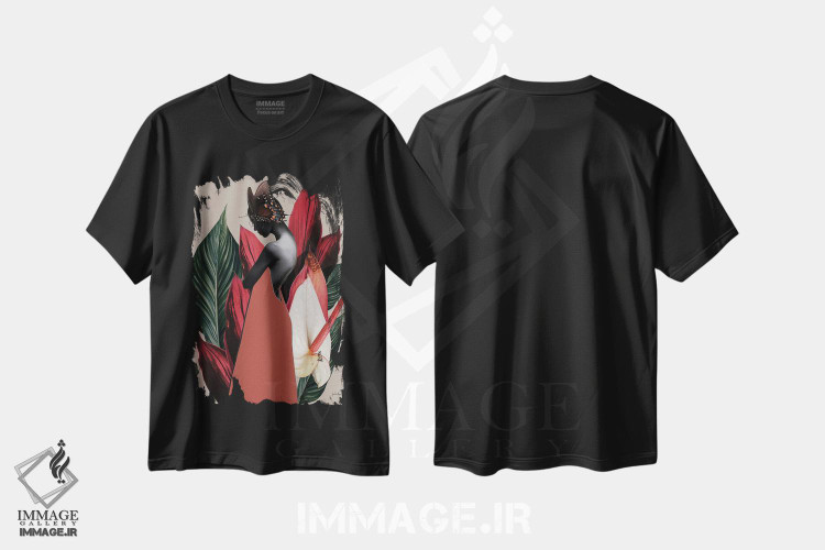 تیشرت طرح دار دراسه نا، هنر دیجیتال اثر آنا پائولا هوپه | فروشگاه ایماژ