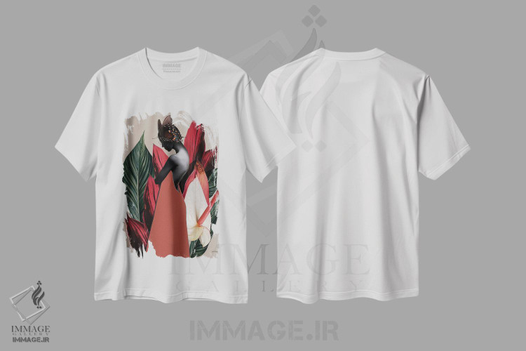 تیشرت طرح دار دراسه نا، هنر دیجیتال اثر آنا پائولا هوپه | immage.ir