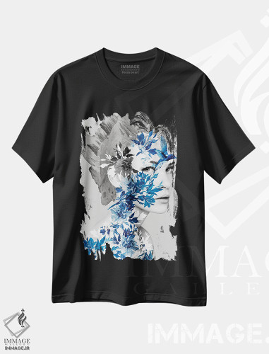 تیشرت طرح دار راولو، هنر دیجیتال اثر آنا پائولا هوپه | فروشگاه ایماژ