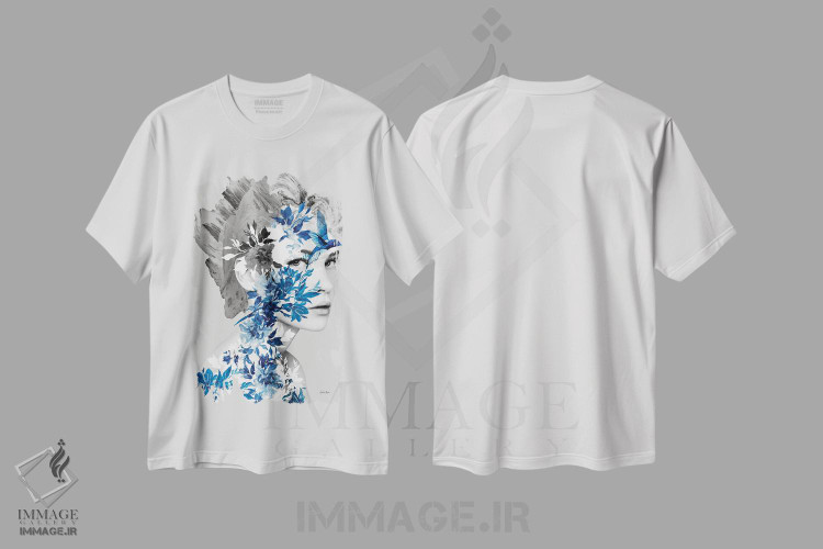 تیشرت طرح دار راولو، هنر دیجیتال اثر آنا پائولا هوپه | immage.ir