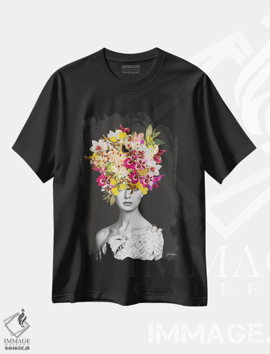 تیشرت طرح دار ال، هنر دیجیتال اثر آنا پائولا هوپه | فروشگاه ایماژ