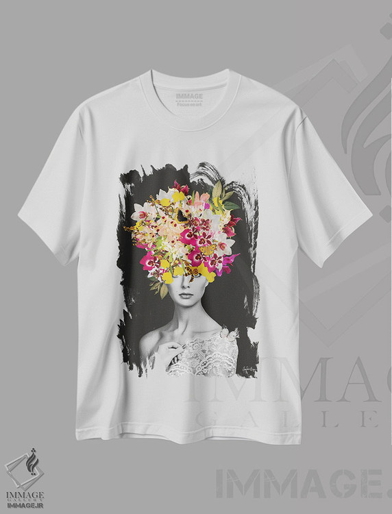 تیشرت طرح دار ال، هنر دیجیتال اثر آنا پائولا هوپه | immage.ir