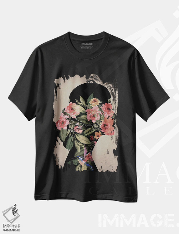 تیشرت طرح دار کارمونا، هنر دیجیتال اثر آنا پائولا هوپه | فروشگاه ایماژ