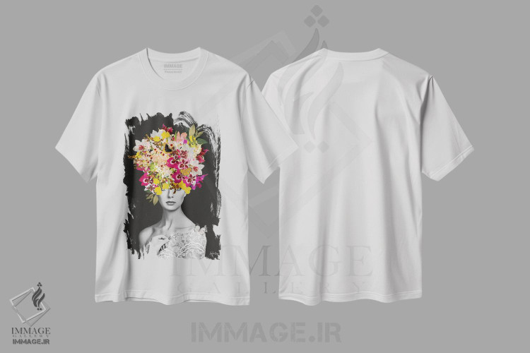 تیشرت طرح دار ال، هنر دیجیتال اثر آنا پائولا هوپه | immage.ir
