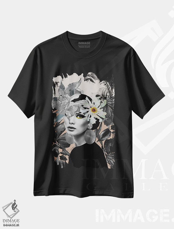 تیشرت طرح دار کلیکوت پیچ، تزئینی اثر آنا پائولا هوپه | فروشگاه ایماژ