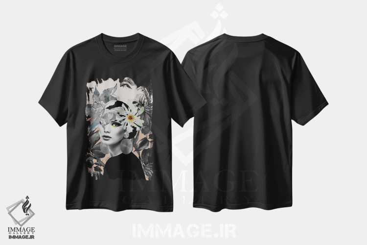 تیشرت طرح دار کلیکوت پیچ، تزئینی اثر آنا پائولا هوپه | فروشگاه ایماژ