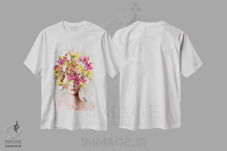 تیشرت طرح دار استل، دکور بوهمی اثر آنا پائولا هوپه | immage.ir
