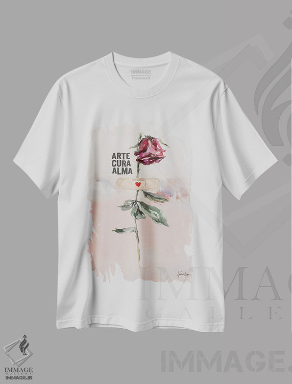 تیشرت طرح دار هنر، شفا، روح، تزئینی اثر آنا پائولا هوپه | immage.ir