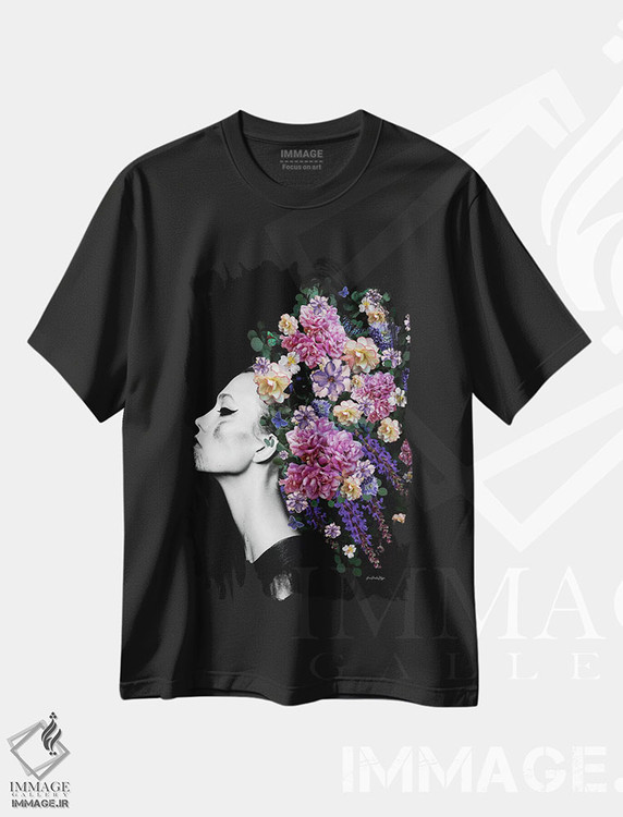 تیشرت طرح دار انسان شناسی، تزئینی اثر آنا پائولا هوپه | فروشگاه ایماژ