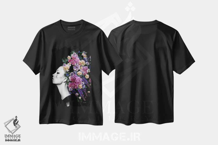 تیشرت طرح دار انسان شناسی، تزئینی اثر آنا پائولا هوپه | فروشگاه ایماژ