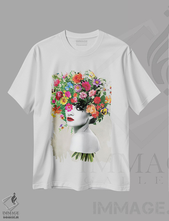 تیشرت طرح دار خودت را دوست داشته باش، تزئینی اثر آنا پائولا هوپه | immage.ir