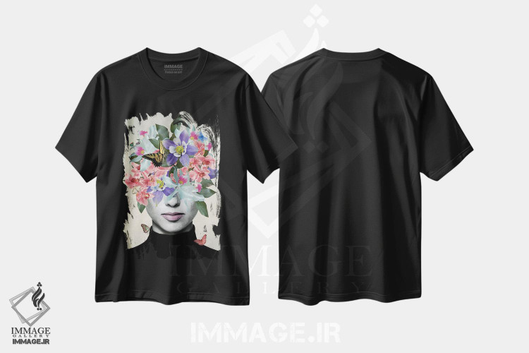 تیشرت طرح دار حس و حال منهتن، تزئینی اثر آنا پائولا هوپه | فروشگاه ایماژ