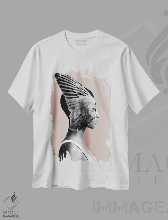 تیشرت طرح دار بلبل، تزئینی اثر آنا پائولا هوپه | immage.ir
