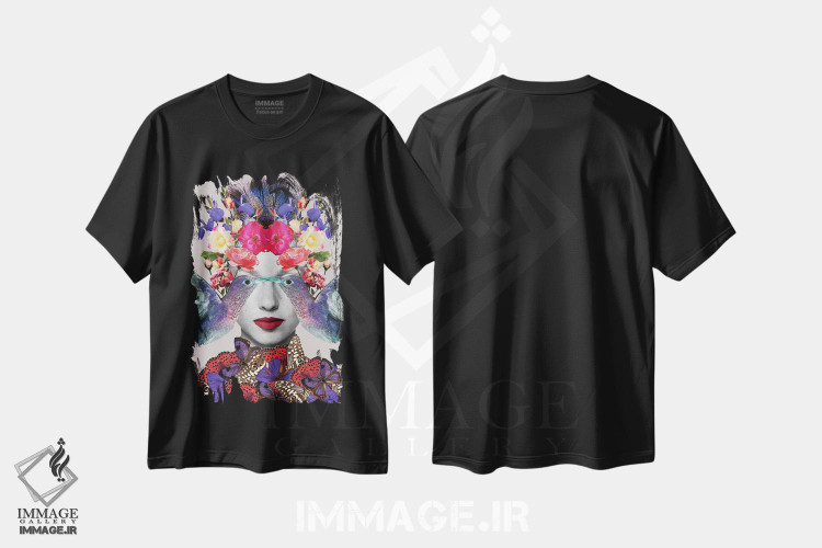 تیشرت طرح دار بیلی می خواند، تزئینی اثر آنا پائولا هوپه | فروشگاه ایماژ