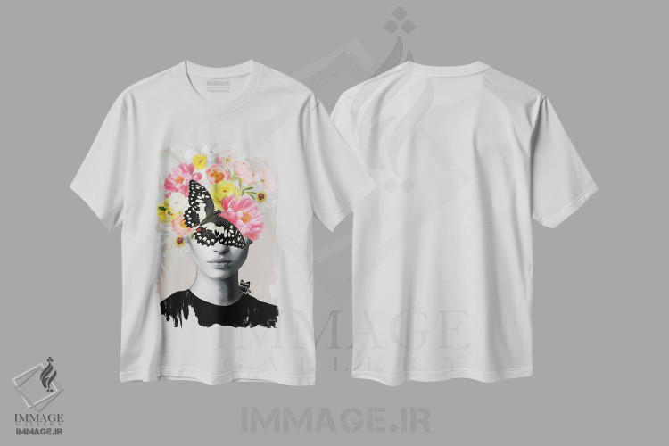 تیشرت طرح دار امی آیوی، هنر دیجیتال اثر آنا پائولا هوپه | immage.ir