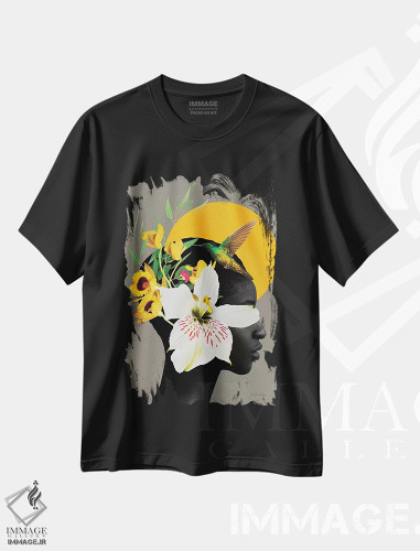 تیشرت طرح دار پیرو، هنر دیجیتال اثر آنا پائولا هوپه | فروشگاه ایماژ
