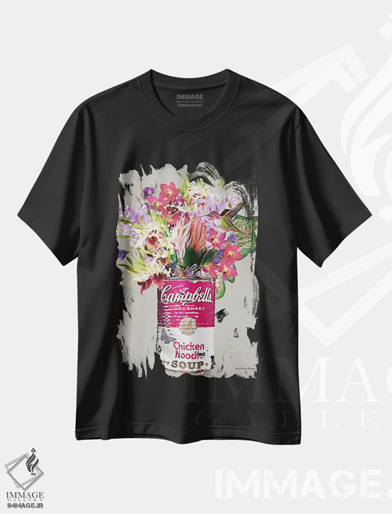 تیشرت طرح دار پروتئا، هنر دیجیتال اثر آنا پائولا هوپه | فروشگاه ایماژ