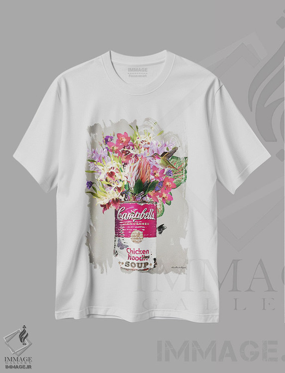 تیشرت طرح دار پروتئا، هنر دیجیتال اثر آنا پائولا هوپه | immage.ir