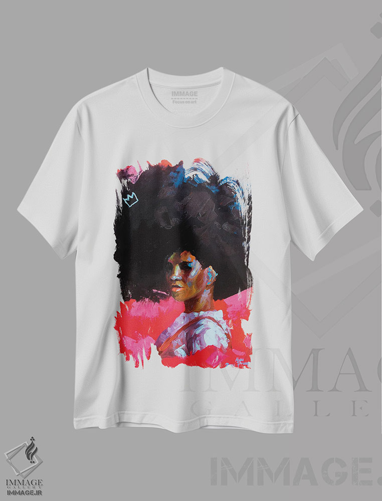 تیشرت طرح دار سیزده، هنر آمریکایی آفریقایی تبار اثر آلو پروسپر | immage.ir