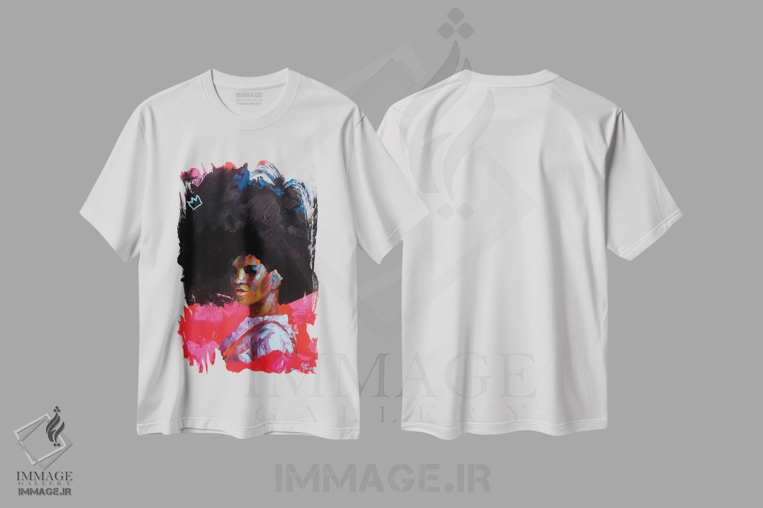 تیشرت طرح دار سیزده، هنر آمریکایی آفریقایی تبار اثر آلو پروسپر | immage.ir