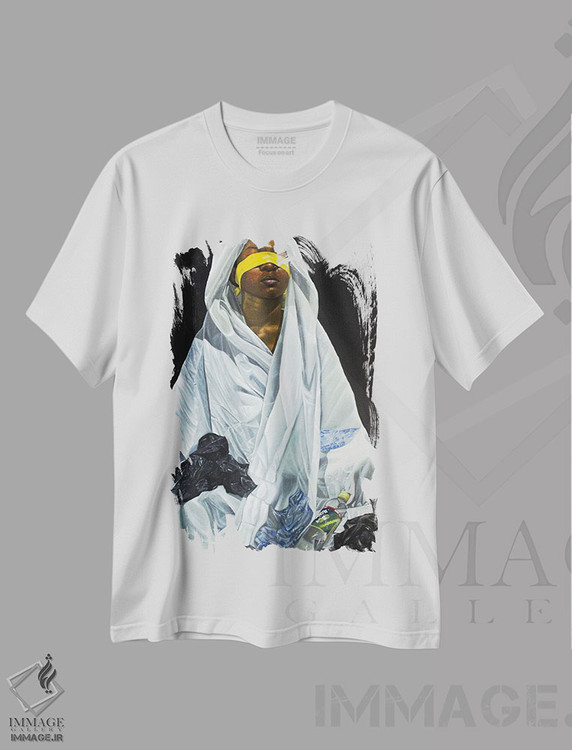تیشرت طرح دار بی توجهی، هنر آمریکایی آفریقایی تبار اثر آلو پروسپر | immage.ir