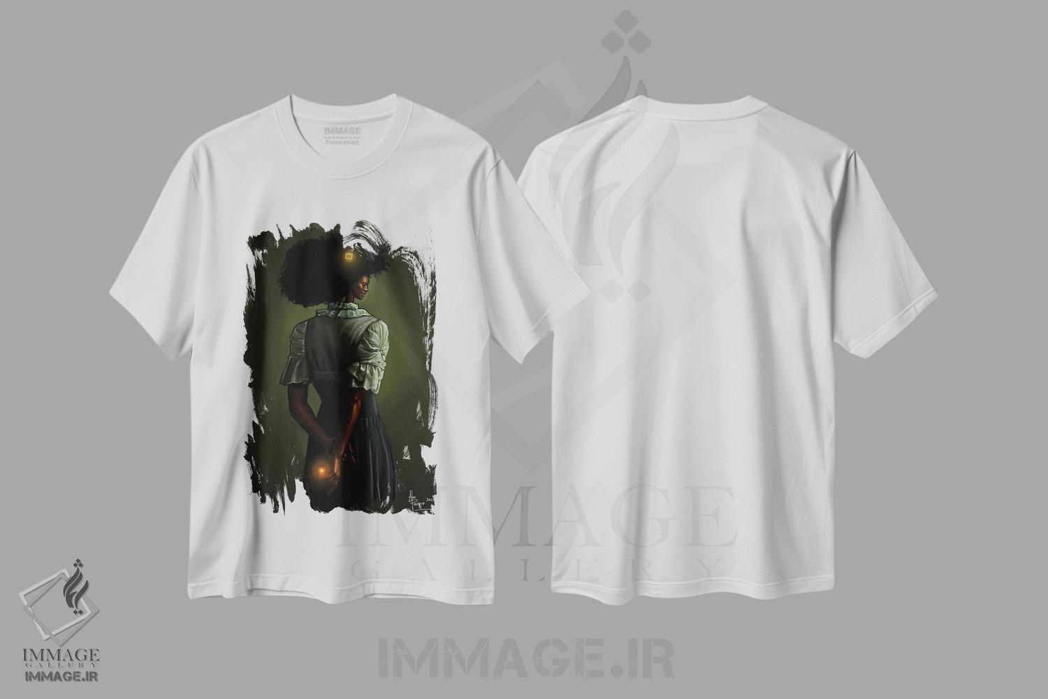 تیشرت طرح دار این نور کوچک من، دکور آفریقایی اثر آلو پروسپر | immage.ir