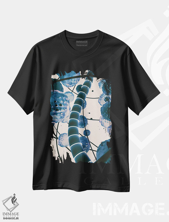 تیشرت طرح دار ۱۶۰۸ اثر آدام پریستر | فروشگاه ایماژ