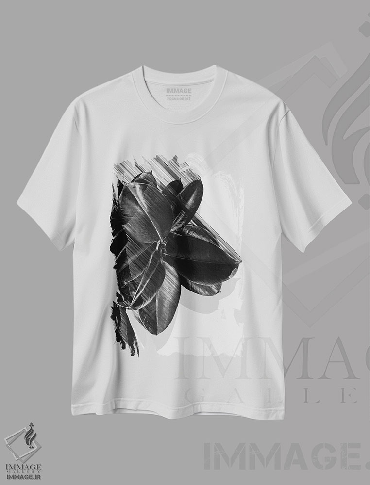 تیشرت طرح دار ما در سیاه و سفید خرد می شویم، هنر تزئینی سیاه و سفید اثر آدام پریستر | immage.ir