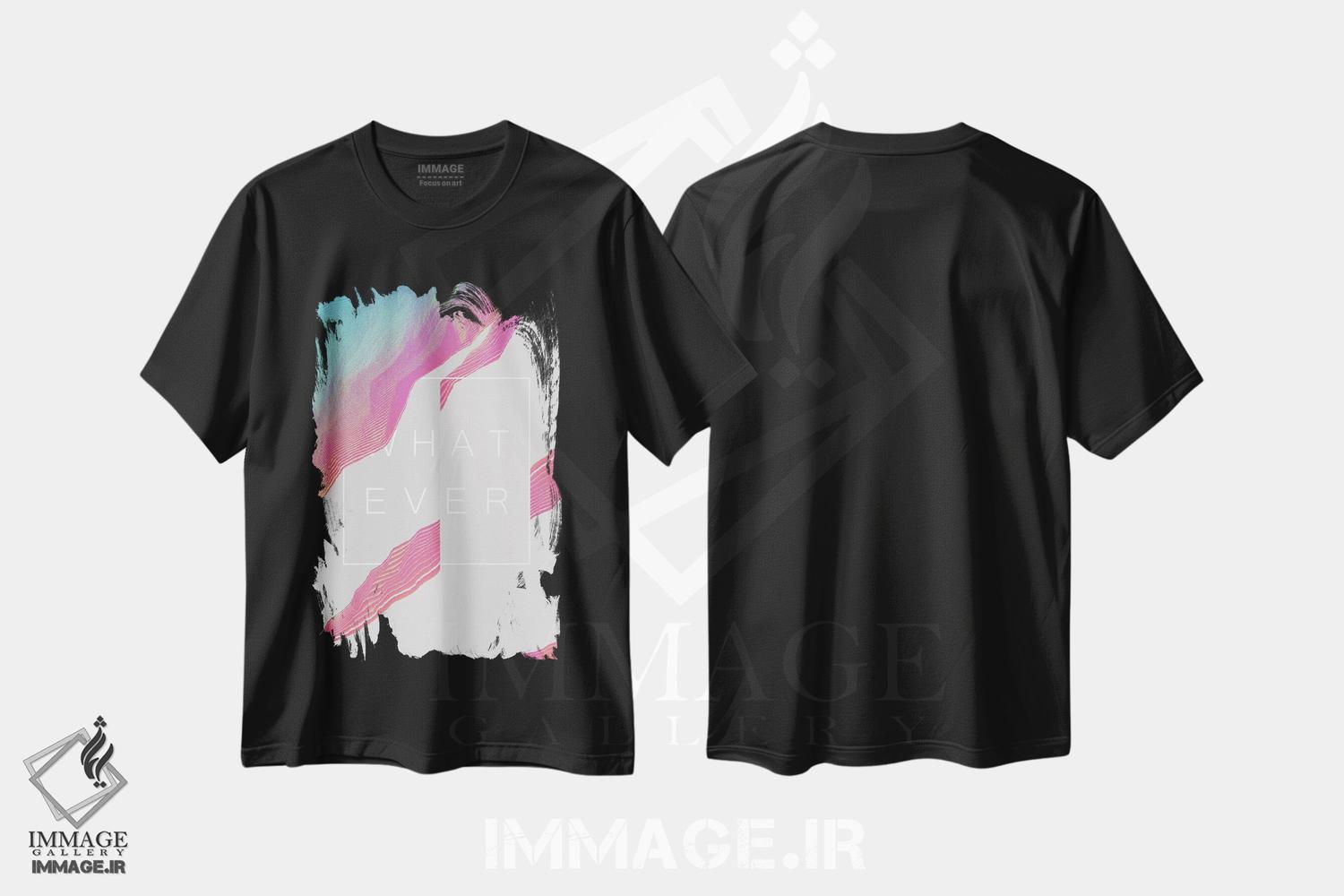 تیشرت طرح دار هر چی، هنر دیجیتال اثر آدام پریستر | فروشگاه ایماژ