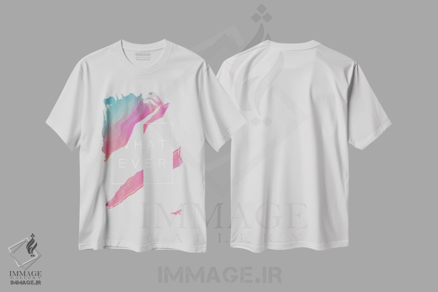 تیشرت طرح دار هر چی، هنر دیجیتال اثر آدام پریستر | immage.ir