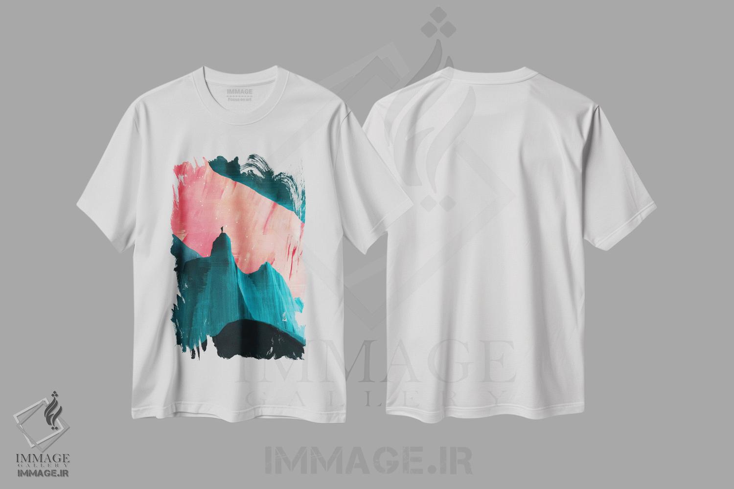 تیشرت طرح دار ما فقط بعداً می فهمیم، دکوراسیون جایگزین اثر آدام پریستر | immage.ir