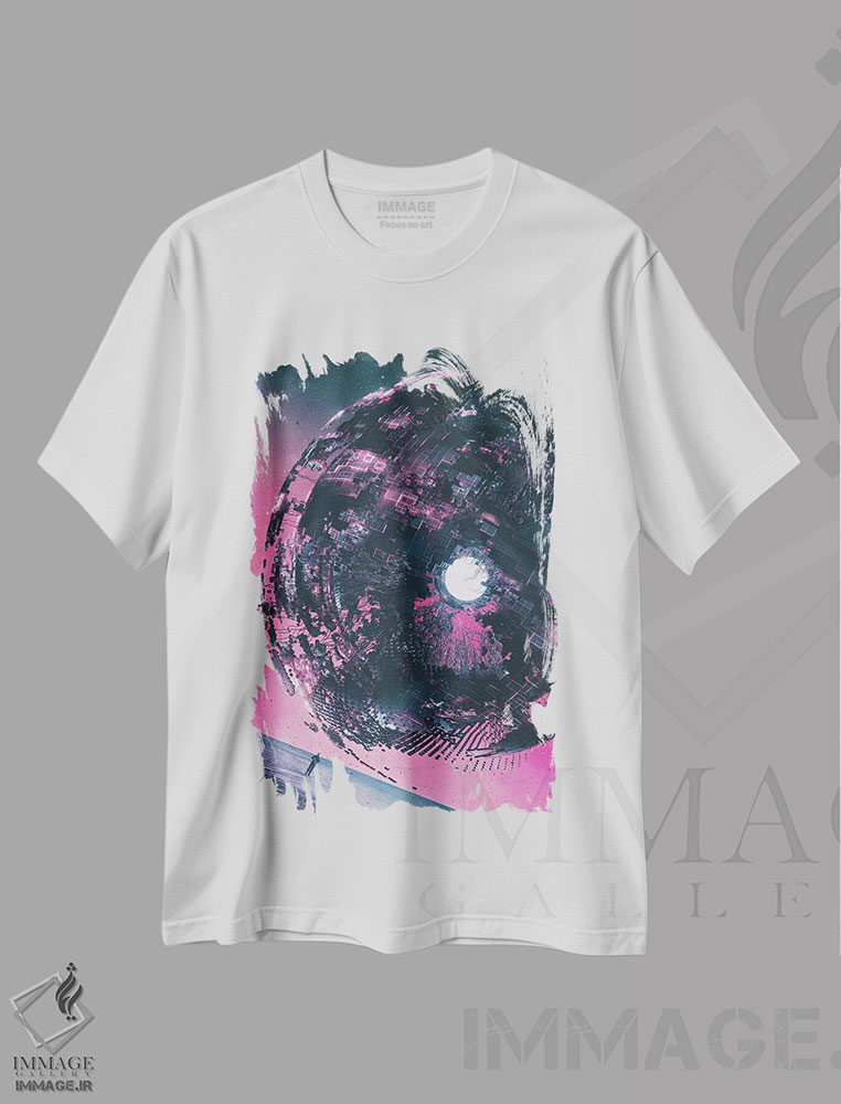 تیشرت طرح دار پایان دهنده، هنر دیجیتال اثر آدام پریستر | immage.ir