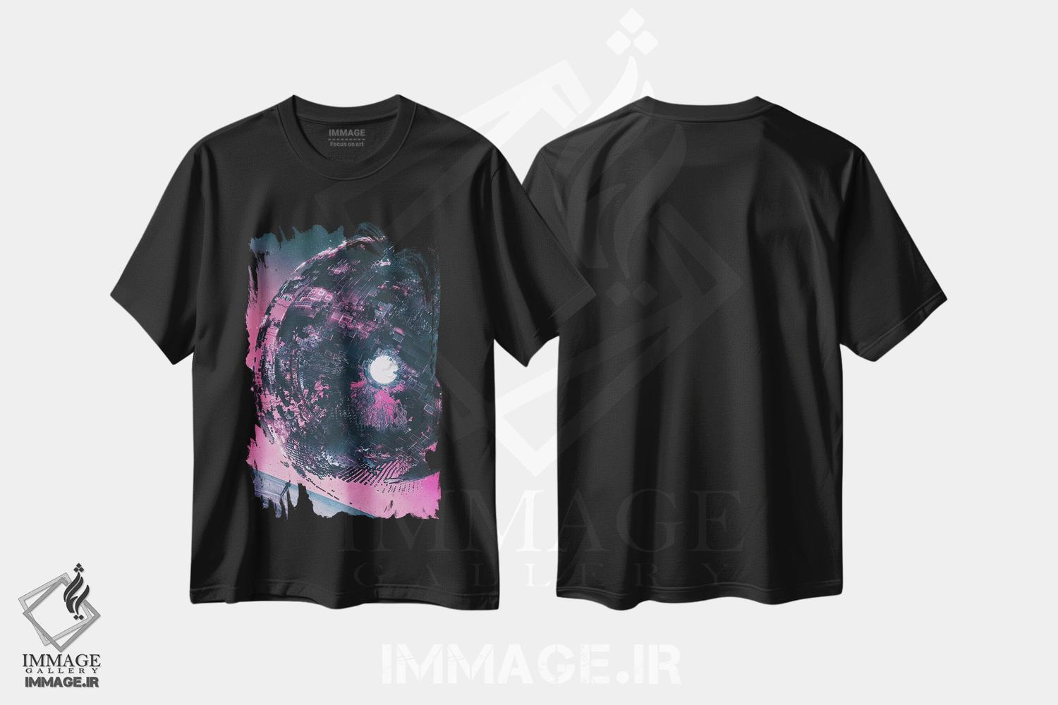 تیشرت طرح دار پایان دهنده، هنر دیجیتال اثر آدام پریستر | فروشگاه ایماژ