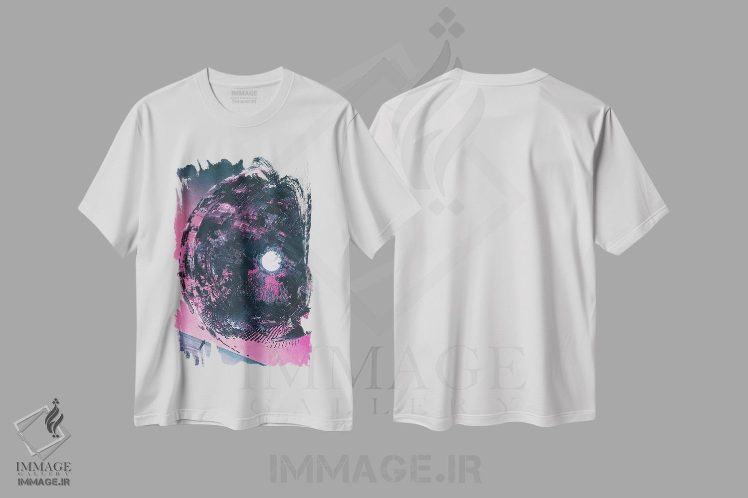 تیشرت طرح دار پایان دهنده، هنر دیجیتال اثر آدام پریستر | immage.ir
